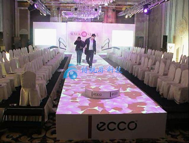 互動走廊，地面互動-博視界科技