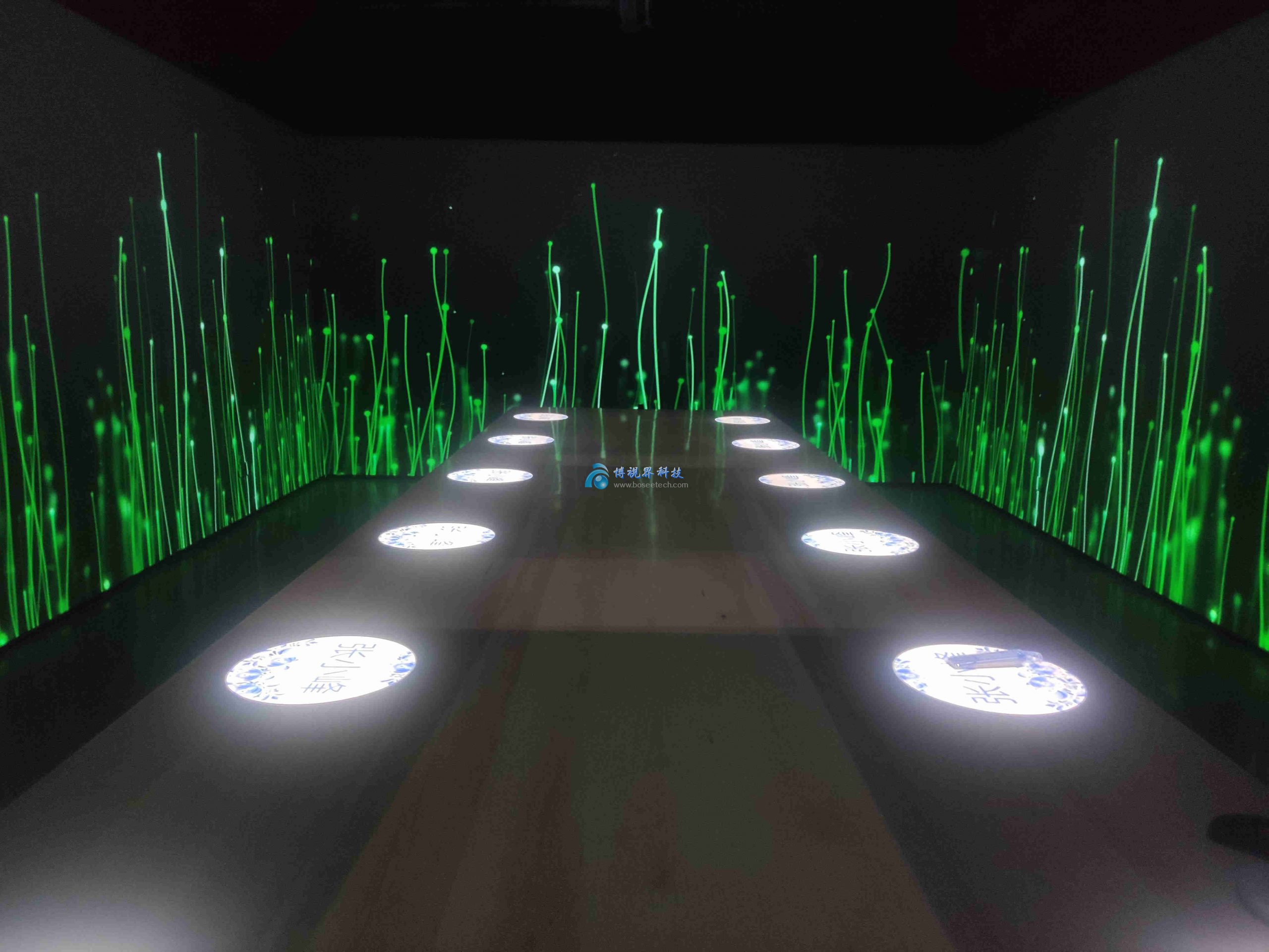 武漢石門峰5D全息投影餐廳-博視界科技